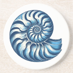Posavasos Nautilus Shell Nautical