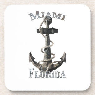 Posavasos Navegación Náutica de Miami Florida Vacacional