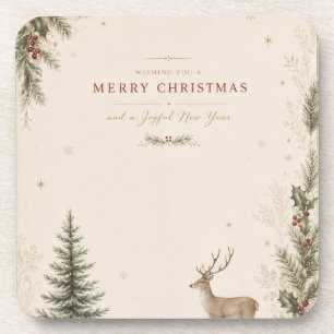 Posavasos Navidad escandinava personalizada