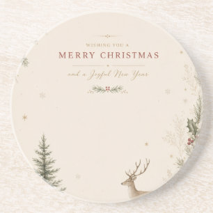 Posavasos Navidad escandinava personalizada