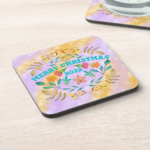 POSAVASOS NAVIDAD FERIADA PERSONALIZADA 2023