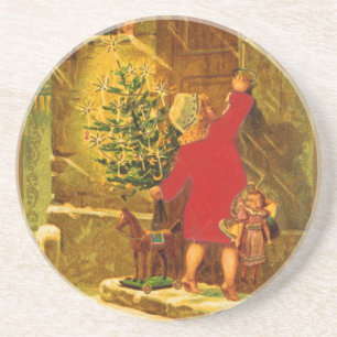 Posavasos Navidad húngara de 189 = arenisca