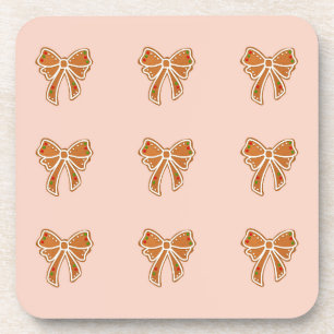 Posavasos Navidades Bow Cookies