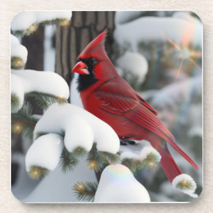 Posavasos Navidades Cardinal