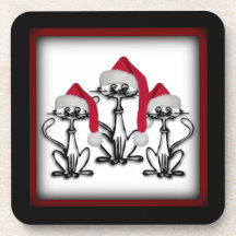 Navidades Caroling Cats Joyous Fun