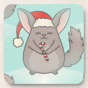Posavasos navidades chinchillas