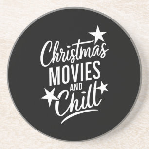 Posavasos Navidades Cine Y Regalo De Nochebuena Familiar