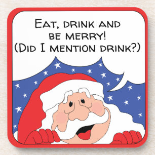 Posavasos Navidades Coasters Santa Dice
