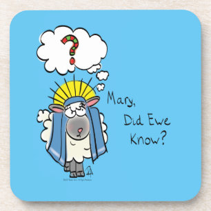 Posavasos Navidades cristianos graciosos Personalizado de ov