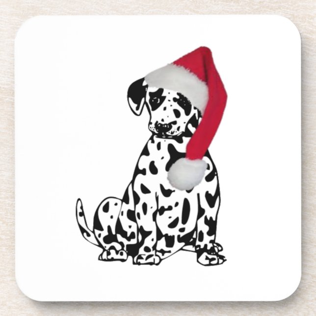 Posavasos Navidades Dalmatian (Frente)