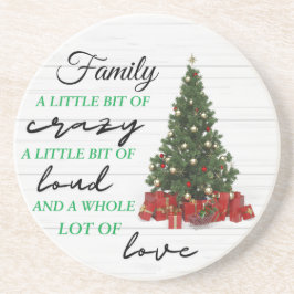 Posavasos Navidades de amor Locos y Altos