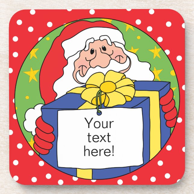 Posavasos Navidades de las Casas de Desastre Santa Presenta (Frente)