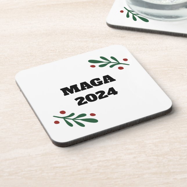 Posavasos NAVIDADES de MAGA 2024 (Lado Izquierdo)