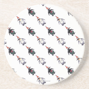 Posavasos Navidades de Penguin