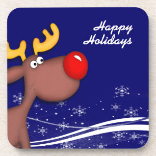 Posavasos Navidades de Rudolf