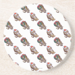 Posavasos Navidades de tigres