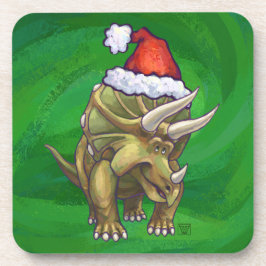 Posavasos Navidades de Triceratops Green