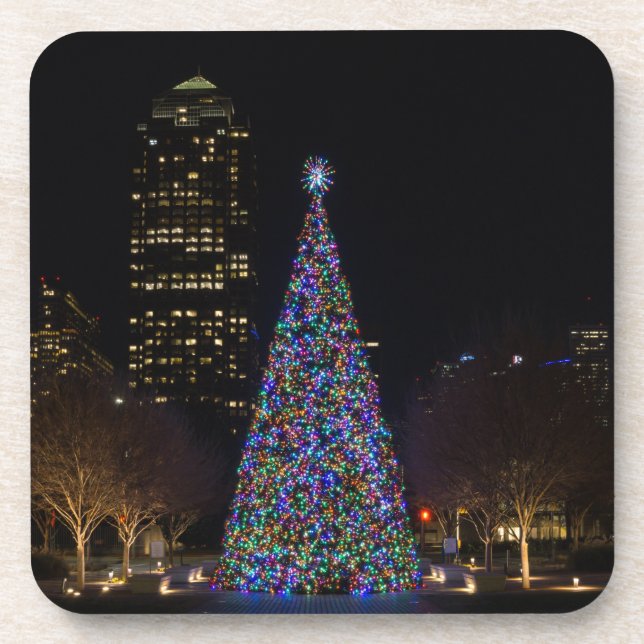 Posavasos Navidades Del Centro De Dallas (Frente)