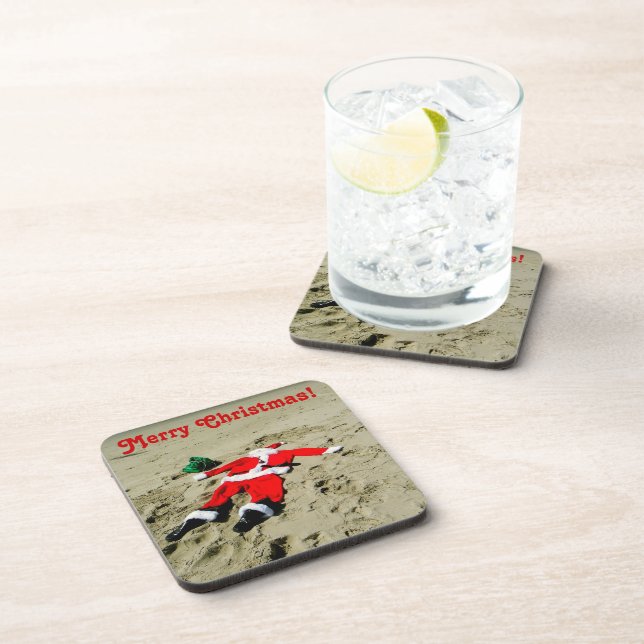 Posavasos ¡Navidades divertidos Cork Coaster! (Lado Derecho)