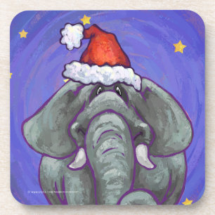 Posavasos Navidades elefantes