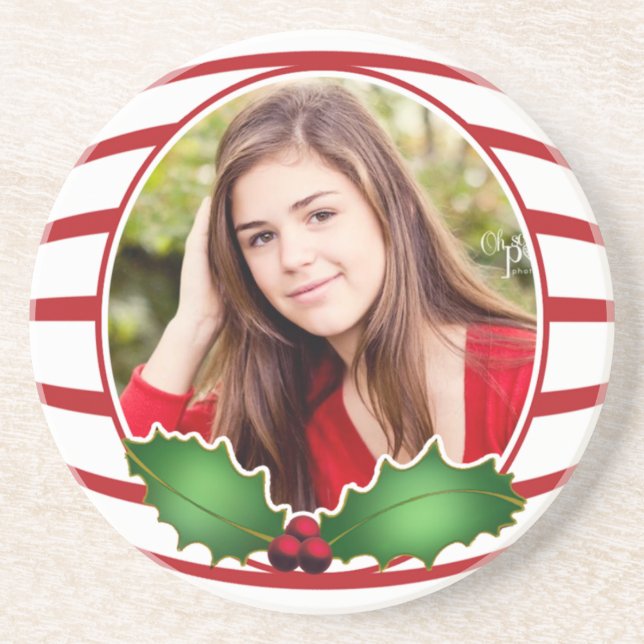 Posavasos Navidades fotográficos (Frente)