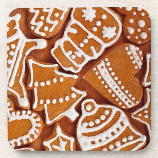 Posavasos Navidades Gingerbread Biscuits (Frente)