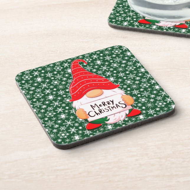 Posavasos Navidades Gnome (Lado Izquierdo)