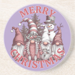 Posavasos Navidades Gnomes Coaster