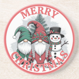 Posavasos Navidades Gnomes Coaster