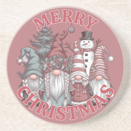 Posavasos Navidades Gnomes Coaster