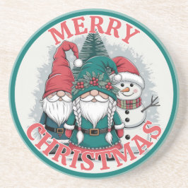 Posavasos Navidades Gnomes Coaster