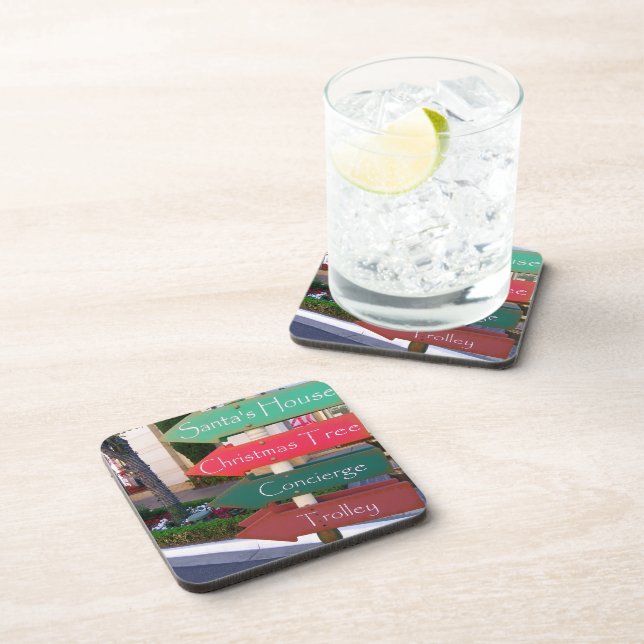 Posavasos ¡Navidades graciosos Cork Coaster! (Lado Derecho)