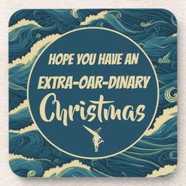 Posavasos Navidades haciendo bromas graciosas