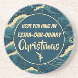 Posavasos Navidades haciendo bromas graciosas