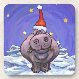 Posavasos Navidades Hippotamus