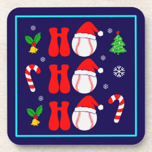 Posavasos Navidades Ho Ho Ho Ho Ho Funny Xmas-85211