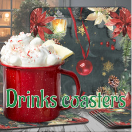 Posavasos Navidades Holiday Splendor