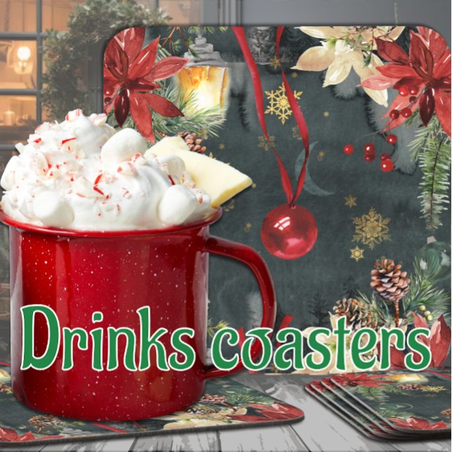 Posavasos Navidades Holiday Splendor (Subido por el creador)