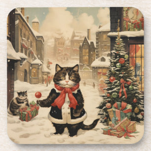 Posavasos Navidades Kitty, Día de las Nieves