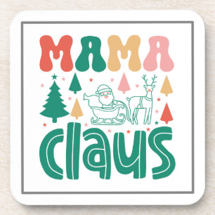 Posavasos Navidades Mama Claus Design-60097