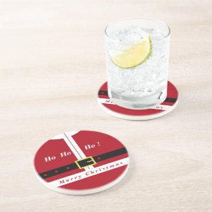 Posavasos Navidades Monstruo con el diseño de Santa Claus - 