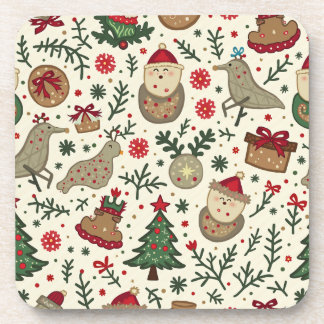 Posavasos Navidades Montaña rusa de plástico dura