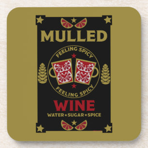 Posavasos Navidades mulled Red Wine
