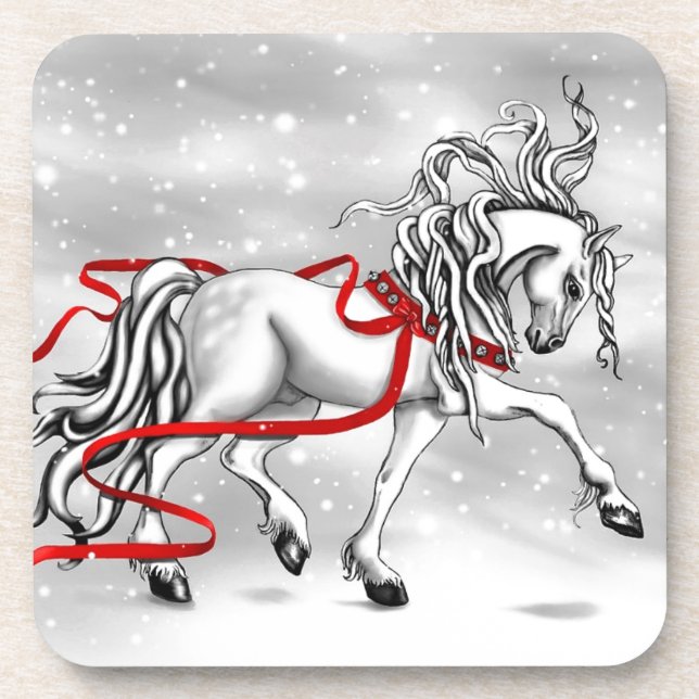 Posavasos Navidades Nieve Bells (Frente)