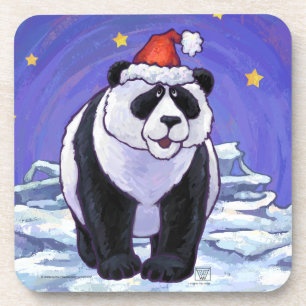Posavasos Navidades Panda Bear
