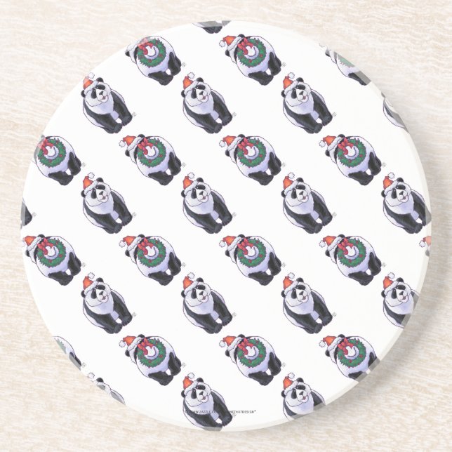 Posavasos Navidades Panda Bear (Frente)