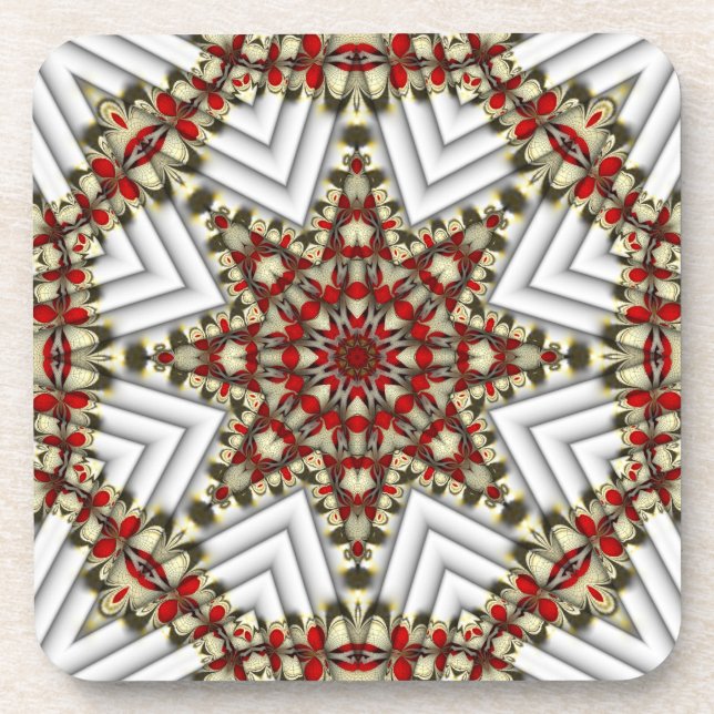 Posavasos Navidades Patchwork Cork Coasters (Frente)