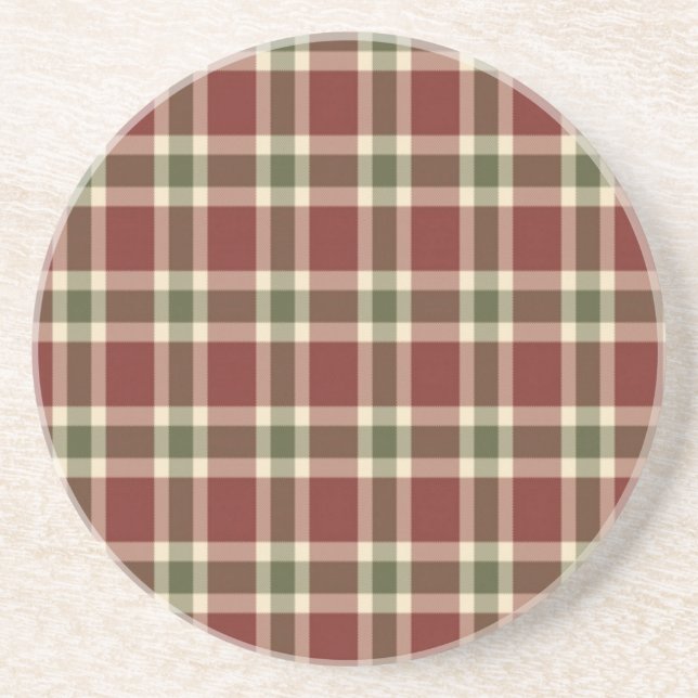 Posavasos navidades-plaid (Frente)