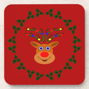 Posavasos Navidades Reindeer Coasters