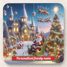 NAVIDADES SANTA CLAUS COLORIDOS